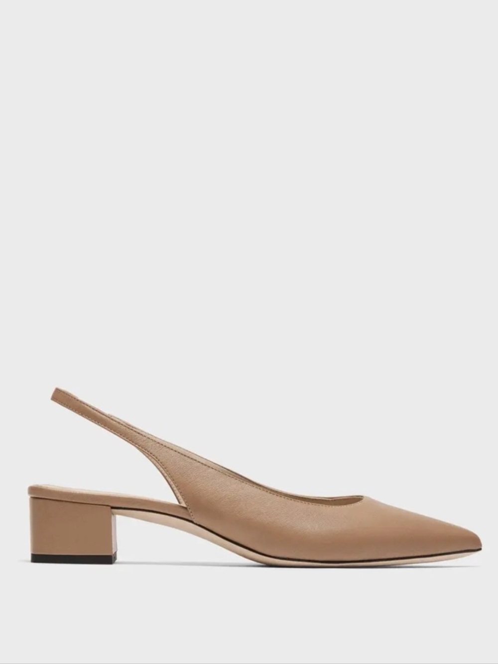 Theory Slingback pump in Leather